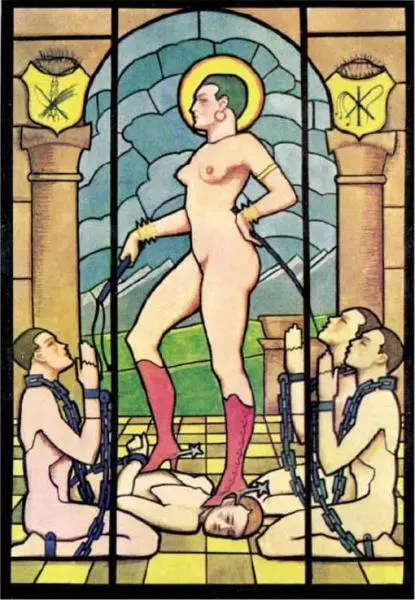A stained glass fantasy The Mistress Book Illustration for The Bloody - фото 231