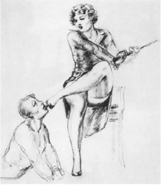 Amateur drawing 1930 The Strange Professor You Must Also Be Beaten - фото 237