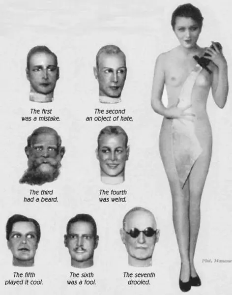 Miss Bluebeard and Her Victims Every man she rejected Each technique was - фото 255