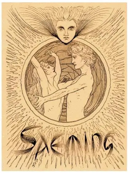 Fidus illustration for G Hermann Saeming Aryan Sex Religion 1896 For over - фото 260