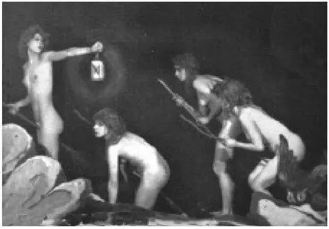 Witches Sabbath as portrayed on Berlin cabaret stage 1927 The Hauptstadt of - фото 264
