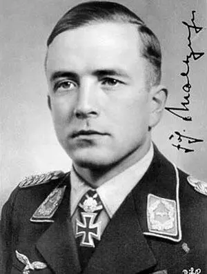 Барон Гюнтер фон Мальтцан РК 30121940 майор авиации командир 2й группы - фото 93