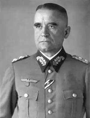 Вальтер Гейтц РК 491940 генерал артиллерии командир VIII армейского - фото 175