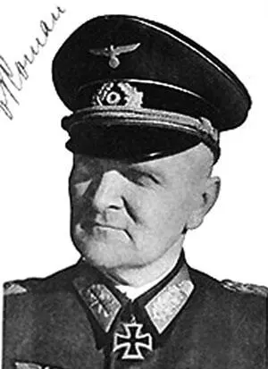 Барон Рудольф фон Роман ЗГК 19121941 начальник 3го артиллерийского - фото 277