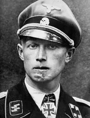 Кристиан Тихсен ЗГК 1351942 гауптштурмфюрер СС командир мотоциклетного - фото 304