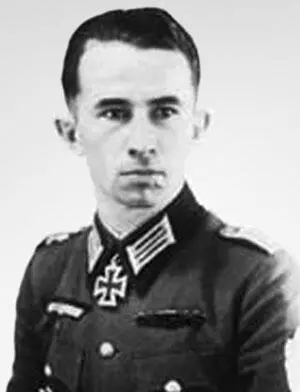 Губерт Миклей ЗГК 2311942 лейтенант командир 5й роты 4го пехотного - фото 454