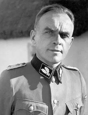 Юрген Вагнер ЗГК 8121942 штандартенфюрер СС командир мотопехотного полка - фото 576
