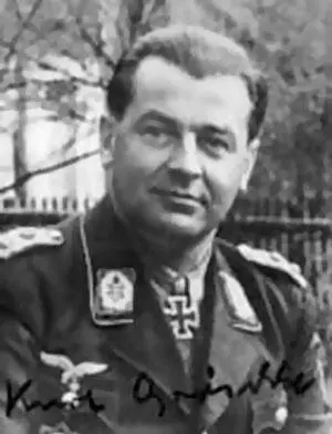 Курт Грёшке ЗГК 2161943 майор командир 2го батальона 1го парашютного - фото 586