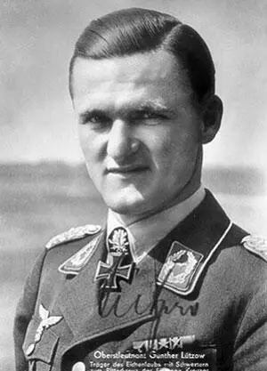 Гюнтер Лютцов В авг 1939 направлен на службу в 3ю истребительную эскадру и - фото 755