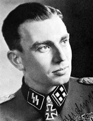Отто Вейдингер 171940 произведен в гауптштурмфюреры СС и 2391940 переведен - фото 876