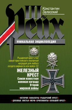 Константин Залесский Железный крест. Самая известная военная награда Второй мировой войны обложка книги