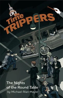 Michael Mayer Time Trippers The Nights of the Round Table обложка книги