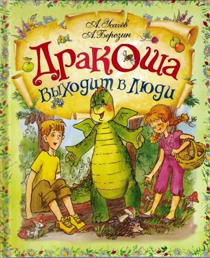 Андрей Усачев Дракоша выходит в люди обложка книги