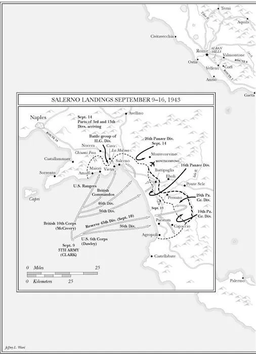 The landing craft reached the British beach with little loss because McCreery - фото 37