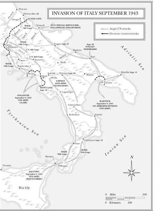 The landing craft reached the British beach with little loss because McCreery - фото 38