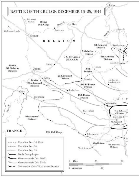 On the American side the 5th Corpss 99th Infantry Division a new but - фото 44