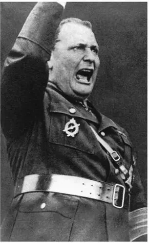 Hermann Göring chief of the German Luftwaffe or air force and a crony of - фото 51