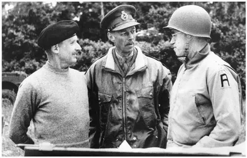 The senior Allied commanders in Normandy in June 1944 from left Field - фото 74