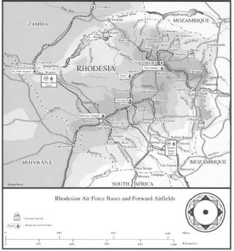 Air Force Bases and Forward Airfields Rhodesian ZIPRA and ZANLA Operational - фото 5