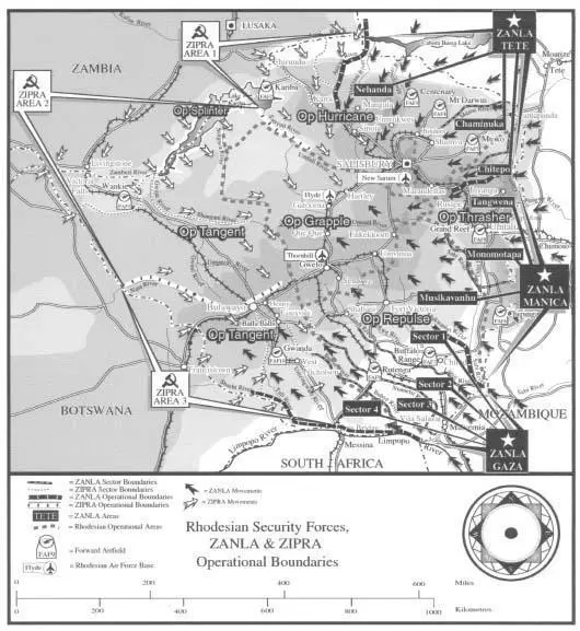 Rhodesian ZIPRA and ZANLA Operational Boundaries Foreword I WILL NOT - фото 6