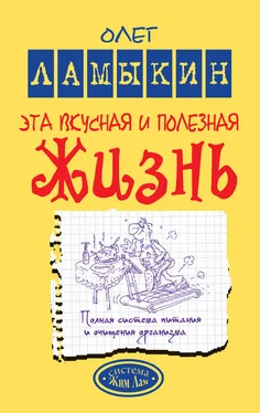 Олег Ламыкин Эта вкусная и полезная жизнь. Полная система питания и очищения организма обложка книги