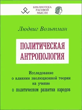 Людвиг Вольтман Политическая антропология обложка книги