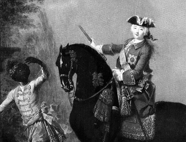Г Х Гроот Портрет императрицы Елизаветы Петровны на коне с арапчонком - фото 20