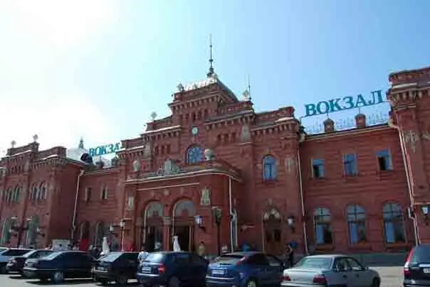 Историческое здание казанского железнодорожного вокзала Архитектор немец - фото 79