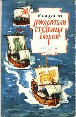 Константин Бадигин Покорители студеных морей обложка книги