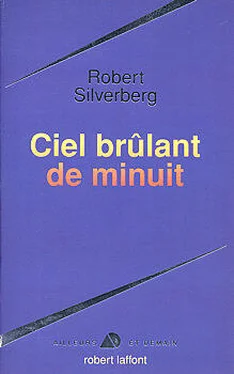 Robert Silverberg Ciel brûlant de minuit обложка книги