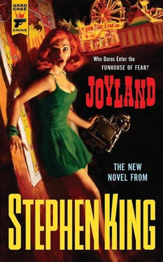 Stephen King Joyland обложка книги