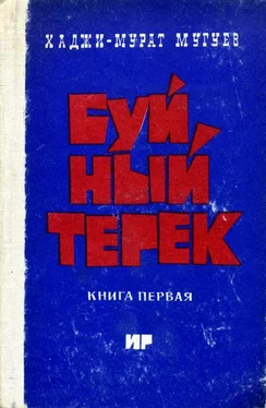 Хаджи-Мурат Мугуев Буйный Терек. Книга 1 обложка книги