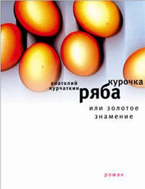 Анатолий Курчаткин Курочка Ряба, или Золотое знамение обложка книги