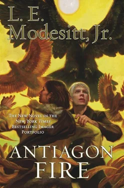 L. Modesitt Jr Antiagon Fire обложка книги