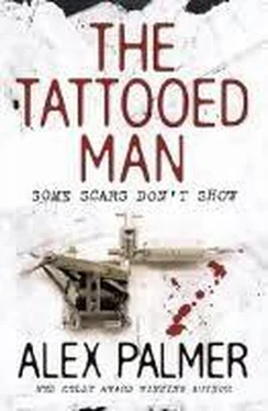 Alex Palmer The Tattooed Man обложка книги