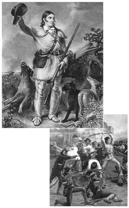The King of the Wild Frontier Born in Tennessee Davy Crockett died long - фото 9