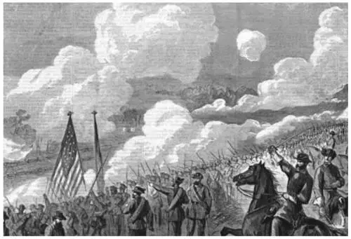 Ambrose Burnside leads Union forces at Bull Run 1861 The blinding layer of - фото 16