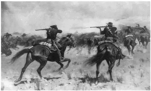 Protecting the Herd by Frederic Remington Winchesters were standard issue - фото 36