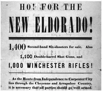 Above An 1879 broadside boasting its advertisers stock of Winchesters to - фото 37