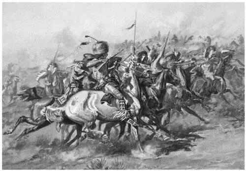 An artists depiction of the Battle of Little Bighorn The Native American - фото 40