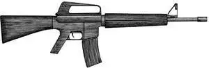 First designed byEugene Stoner for ArmaLite TypeAssault rifle gasoperated - фото 111