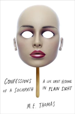 M. Thomas Confessions of a Sociopath обложка книги