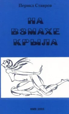 Перикл Ставров На взмахе крыла обложка книги