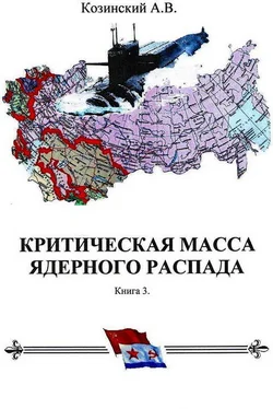 Анатолий Козинский КРИТИЧЕСКАЯ МАССА ЯДЕРНОГО РАСПАДА. книга третья. обложка книги