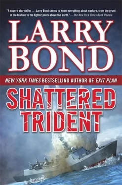 Larry Bond Shattered Trident обложка книги