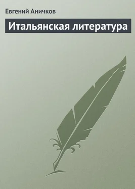 Евгений Аничков Итальянская литература обложка книги