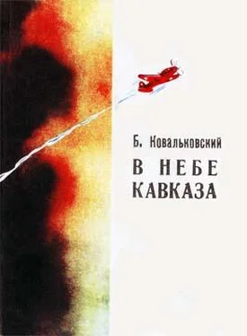 Борис Ковальковский В небе Кавказа обложка книги