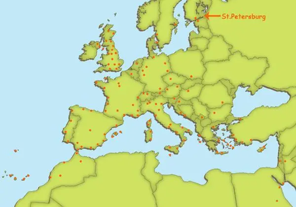 С точки зрения ближайших к России аэропортов лоукостер WizzAirкажется более - фото 1