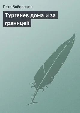 Петр Боборыкин Тургенев дома и за границей обложка книги