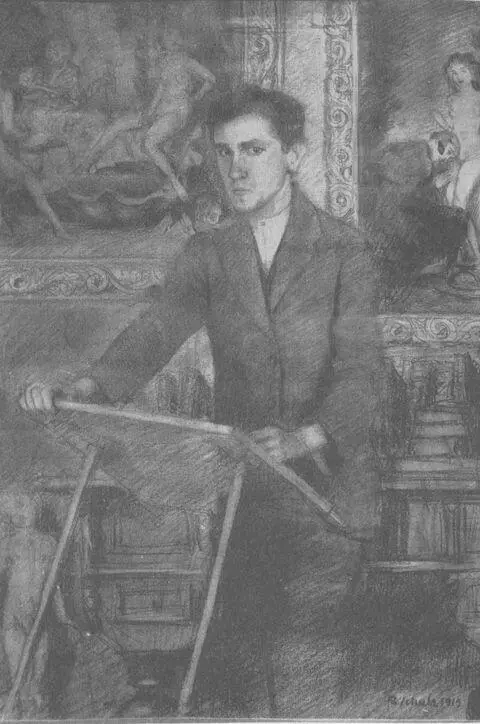 Автопортрет 1919 Так само як письменницька творчість автора Цинамонових - фото 138